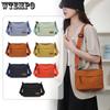 Malá taška Módní ležérní dámská taška Jednobarevná taška přes rameno Vícevrstvá crossbody taška