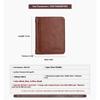 Men's Wallet Thin Short Driver's License Wallet Integrated Card Bag Multifunctional Vertical Three-fold Wallet