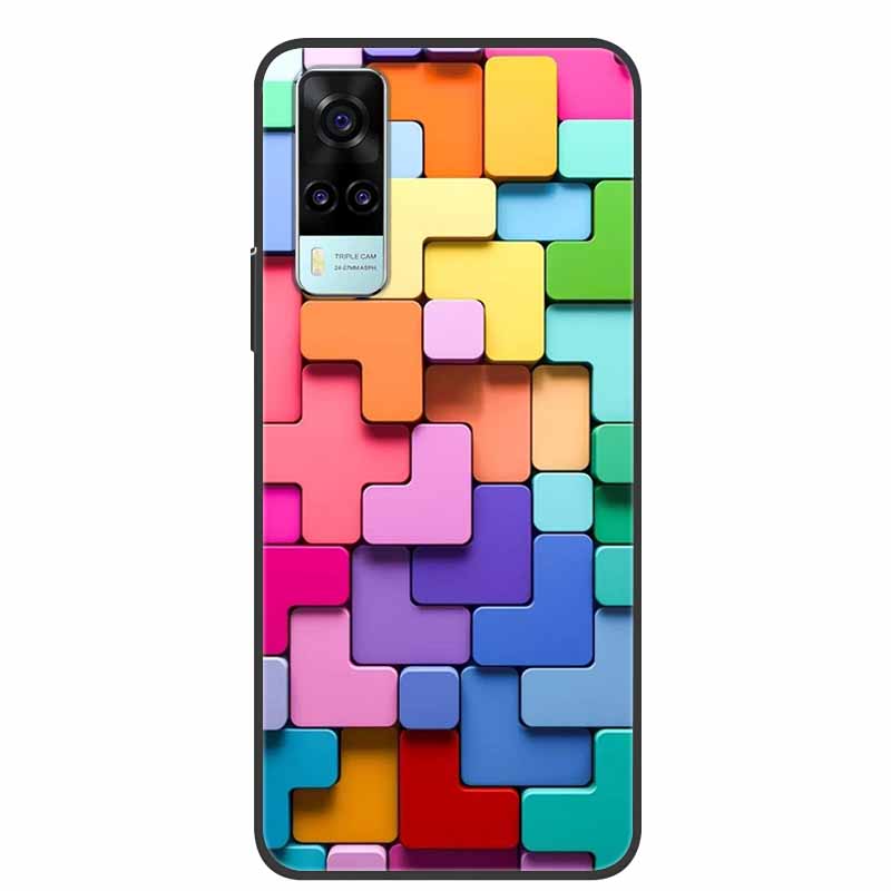 For Vivo Y31 Case Y53S Y11S Y12S V2026 Marble Soft TPU Silicone Protect Phone Cover For Vivo Y31 2021 Back Case Funda Y 31 Coque