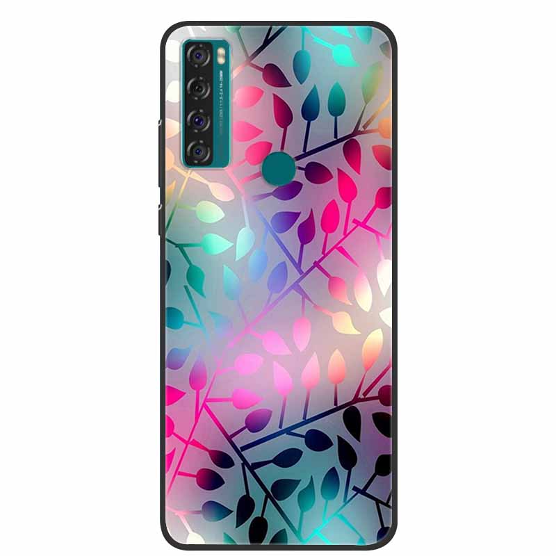 Case For TCL 20 SE Luxury Silicone TPU Soft Phone Cover For TCL 20 SE Case T671H 6.82" Funda Animal Capa Cute Shockproof Coque