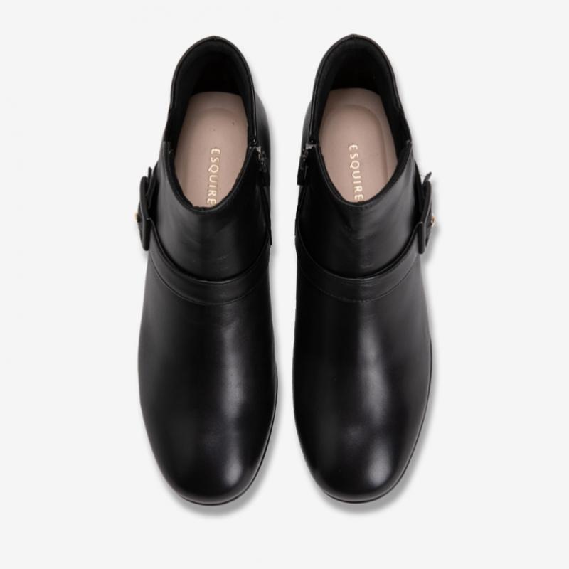 ESquire Women S Buckled Heel Molded Ankle bootS