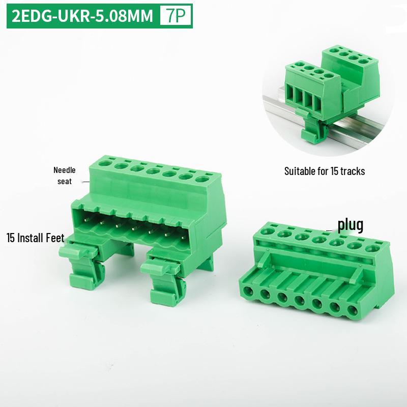 2EDG-UKR-5.08MM Plug-in Rail Guide Terminal Block Connector
