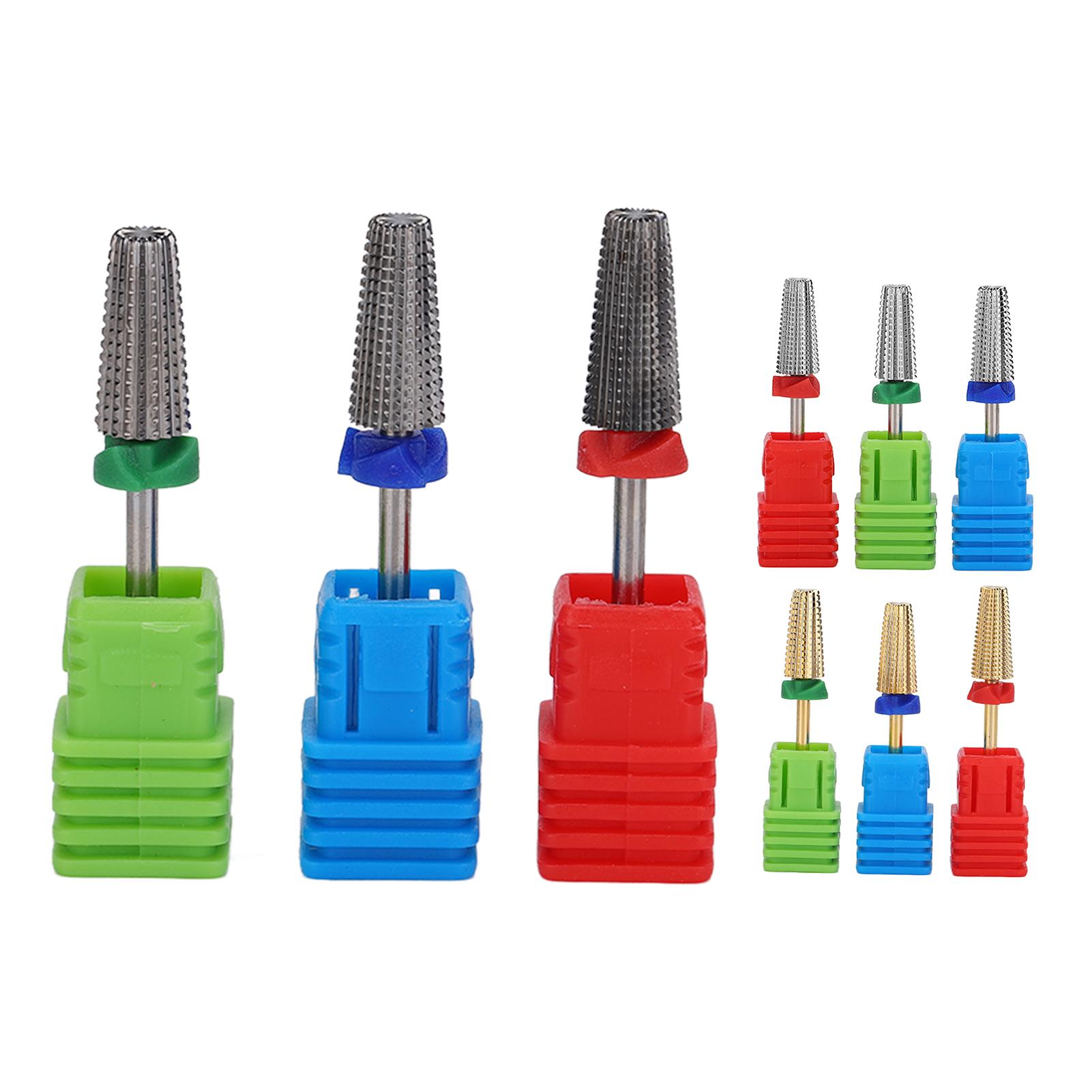 Насадки для маникюрного аппарата Электрические Профессиональные Вольфрамово-карбидные — фото 3