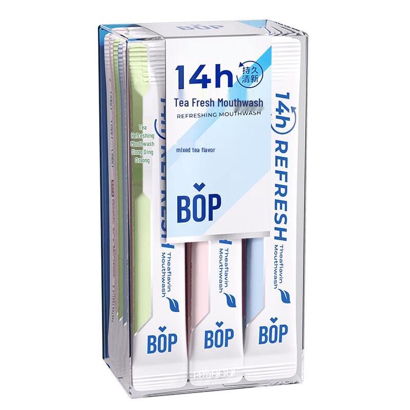 Pop Research Tea Fresh Mouthwash Travel Pack