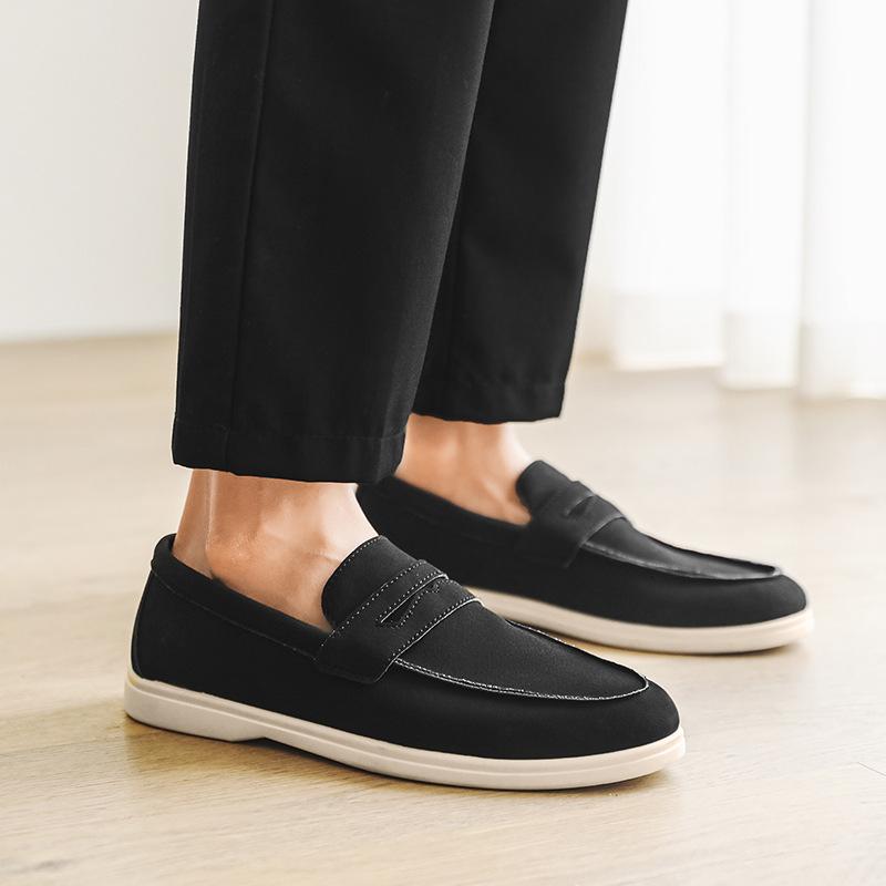 Men's Slip On Loafers Lightweight Breathable Comfort Walking Shoes Non Slip Soft Sole Casual Daily Wear 2025 New Hot Sale
