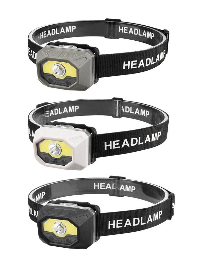 Rechargeable LED Waterproof Sensor Headlamp for Outdoor Sports, Cycling, and Night Fishing
