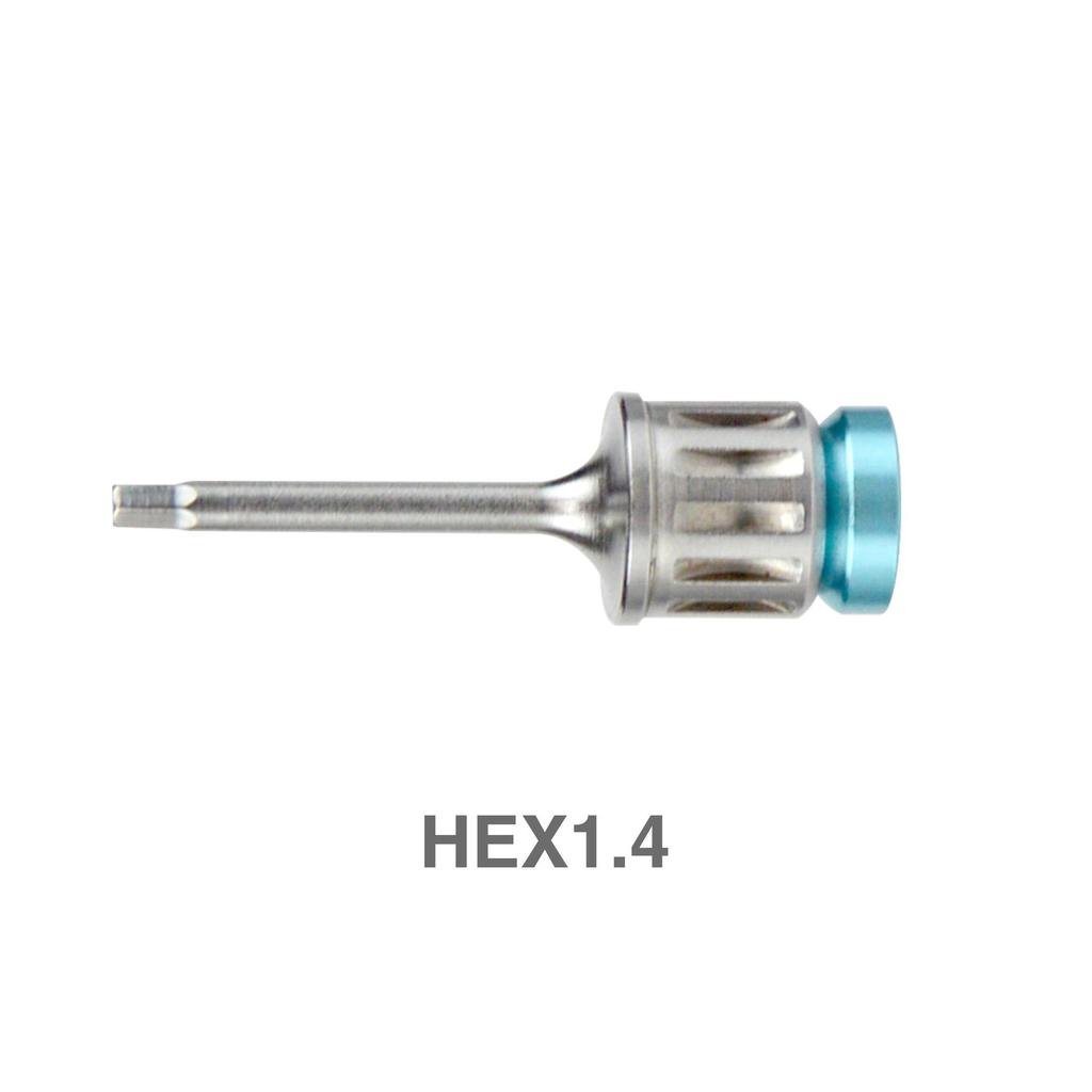 Dental Implant Screwdriver Set with Torque Wrench for Phase II Restoration