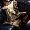 1pc cat, flowers blanket Lightweight Flannel Throw for Sofa Bed Travel Camping Livingroom Office Couch Chair