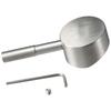 Universeller Edelstahl-Hebelgriff 42mm Duschgriff Ersatz-Armaturengriff Badezimmer