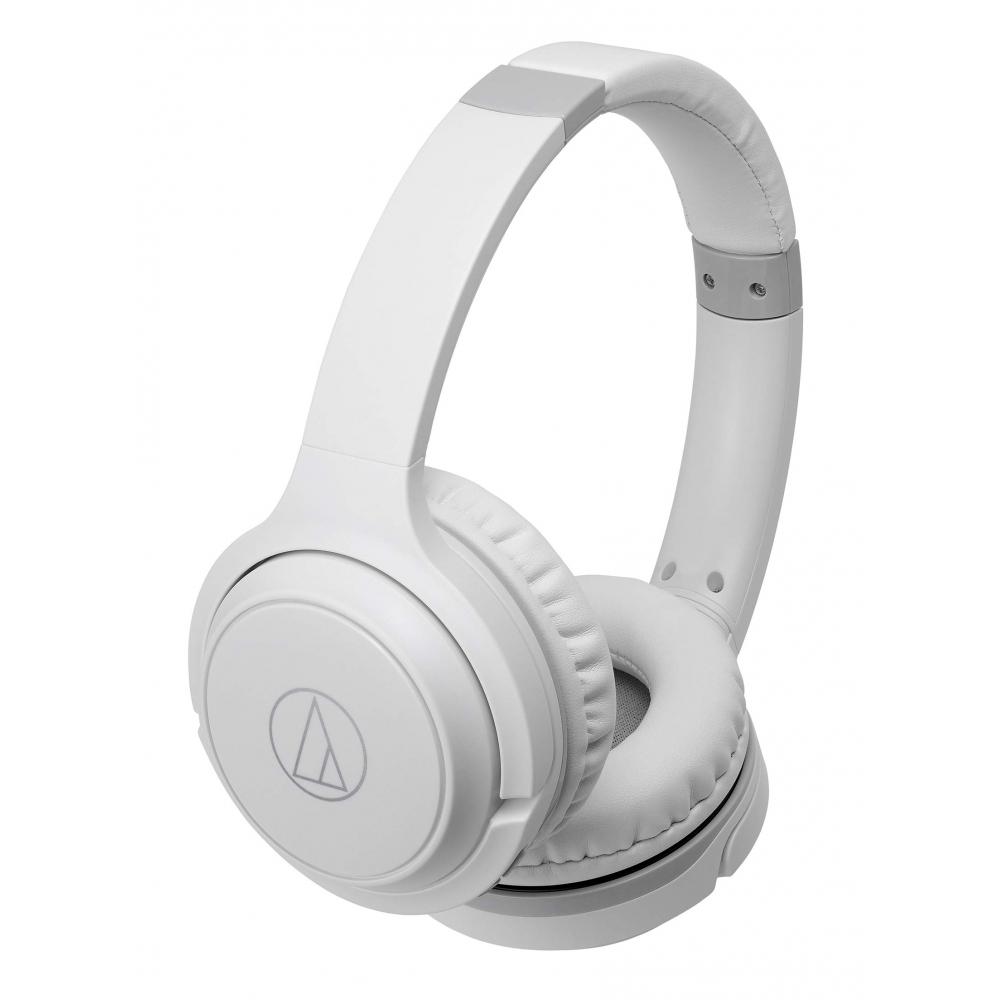 

audio technica wireless earphones up to 40 hours playback White ATH S200BT WH