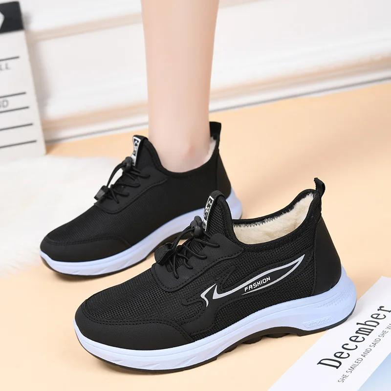 Fashion Winter Boots for Women and Men 2025 New Plus Velvet Ankle Snow Boots Casual Warm Sports Shoes Couples Platform Cotton Shoes