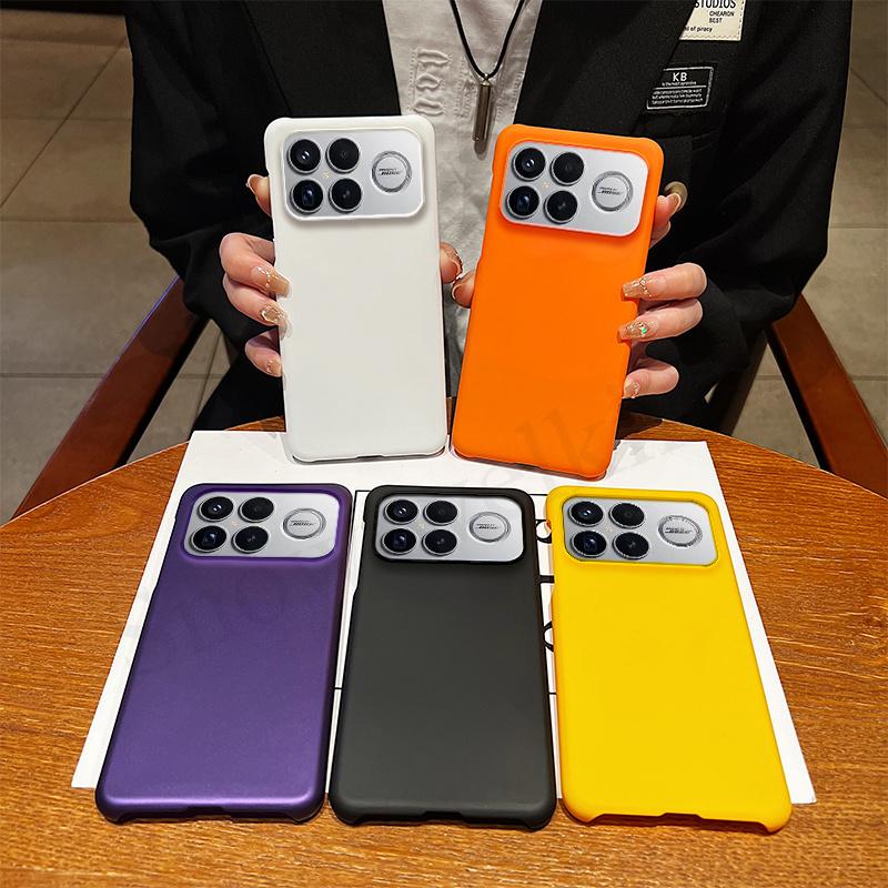 Luxe Minimalistisch Kleurrijk Ultra Dun Slank PP Rubberachtig Mat Hard PC Telefoonhoesje voor Xiaomi Poco F8 Pro F8 Ultra Valbestendig Schokabsorberend Bumperhoesje
