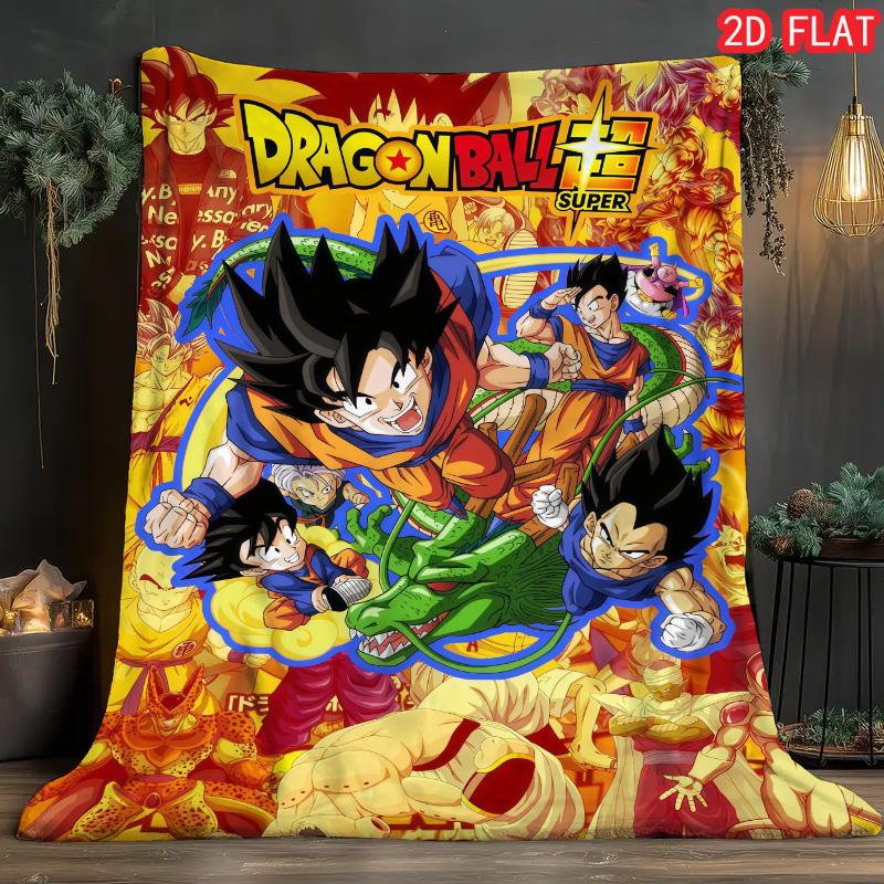 

Dragon Ball Modern Design Blanket Fashion Pattern Flannel Blanket for Home Living Room Decor THW 75x90cm