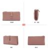 Stylish Women's Retro Long Wallet with Multi-Card Slots