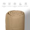 Plush Reversible Microfiber Comforter Single Bed |  (152.4 X 228.6 CM)