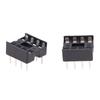 20Pcs Dip-8Pic Round Hole 8 Pins 2.54Mm Dip Dip8 Ic Sockets Adaptor Solder Type 8 Pin Chip Base Circuit Ic Connector