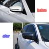 For LHD BMW 3 4 5 7 8 Series G20 G28 G22 G12 G30 - ABS Side Mirror Cover Wing Cap Exterior Door Trim Adhesive Sticker