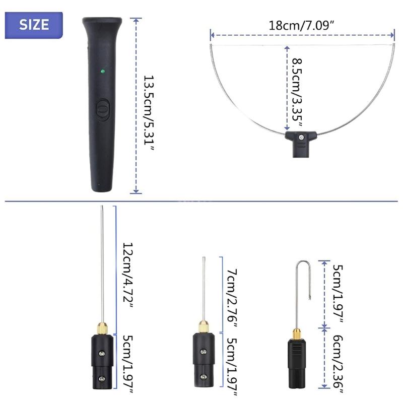 4-in-1 Foam Cutter Hot Wire Cutter with Indicator Light Electric Cutting Machine Pen Tools Foam Cutter Styrofoam Cutter