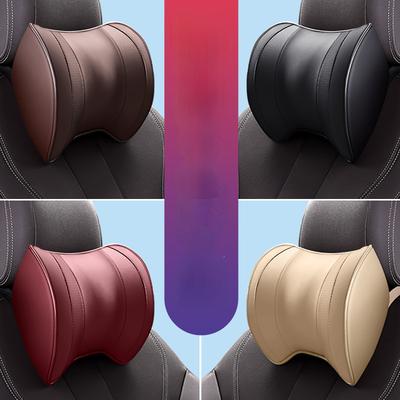 Auto Nackenkissen Kopfstütze Kissen Kopfstütze Kissen Auto Atmungsaktiv Memory Foam Langsamer Rückprallschutz Auto Lendenkissen Universal