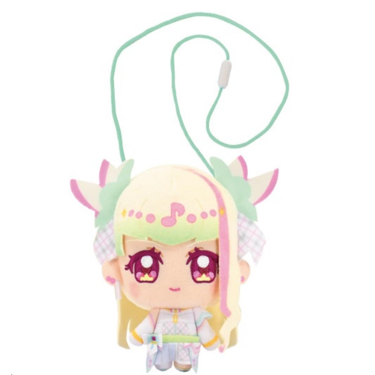 

Bandai Namco Nui Kimi to Idol Милая косметичка для прогулок Дополнительный Воин 2593458 Корпус В80мм PreCure 1 Размер Прибл.