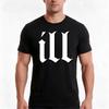 Ill Logo Original Tshirt Summer Casual Cotton Tee Oversized Streetwear Tops Vintage Graphic Print Loose Fit Short Sleeve