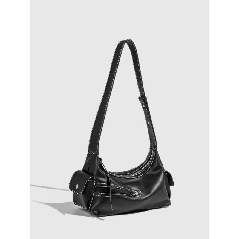 Niche design Cool drag Spice girl armpit bag, locomotive bag, women's 2025 new retro premium sweet wine lunch box bag