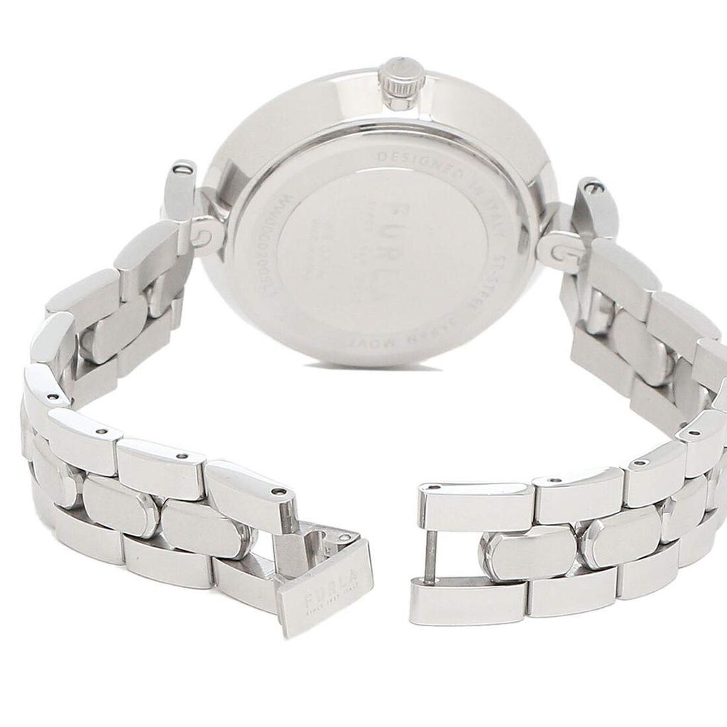 Watch Logolinks 34 MM Quartz White Silver FURLA WW00002005L1 Compatible with A4 [Furla] Women's [Product]
