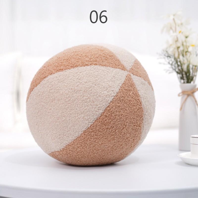 Nordischer Stil Kugelförmiges Kissen Gefüllte Dekoration Plüsch Sofa Erker Dekoration Kissen Weicher Fotografie Requisit Neu