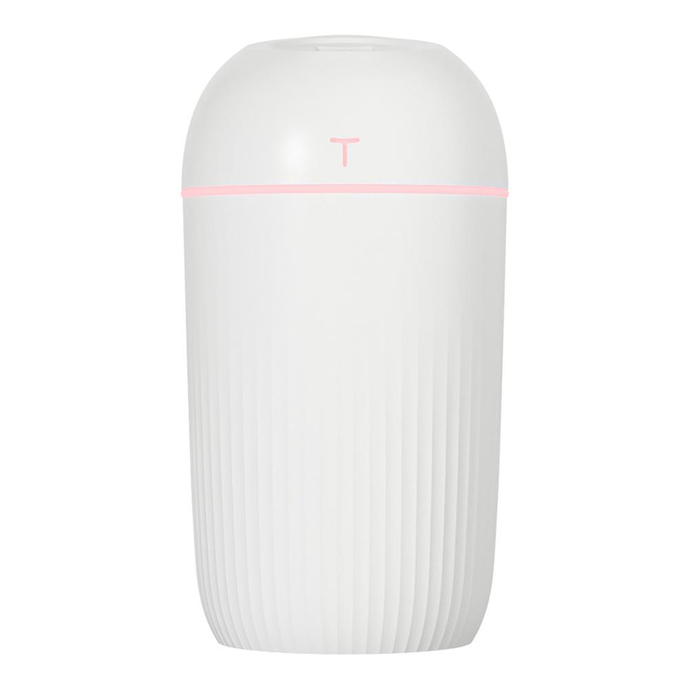 

USB Mini Humidifier 420ML Compact Design for Home Office or Car with Adjustable Mist Modes and Silent Operation белый