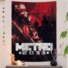 MMetro 2033 Anime Video Game Hanging Bohemian Tapestry Bohemian Wall Tapestries Mandala Kawaii Room Decor