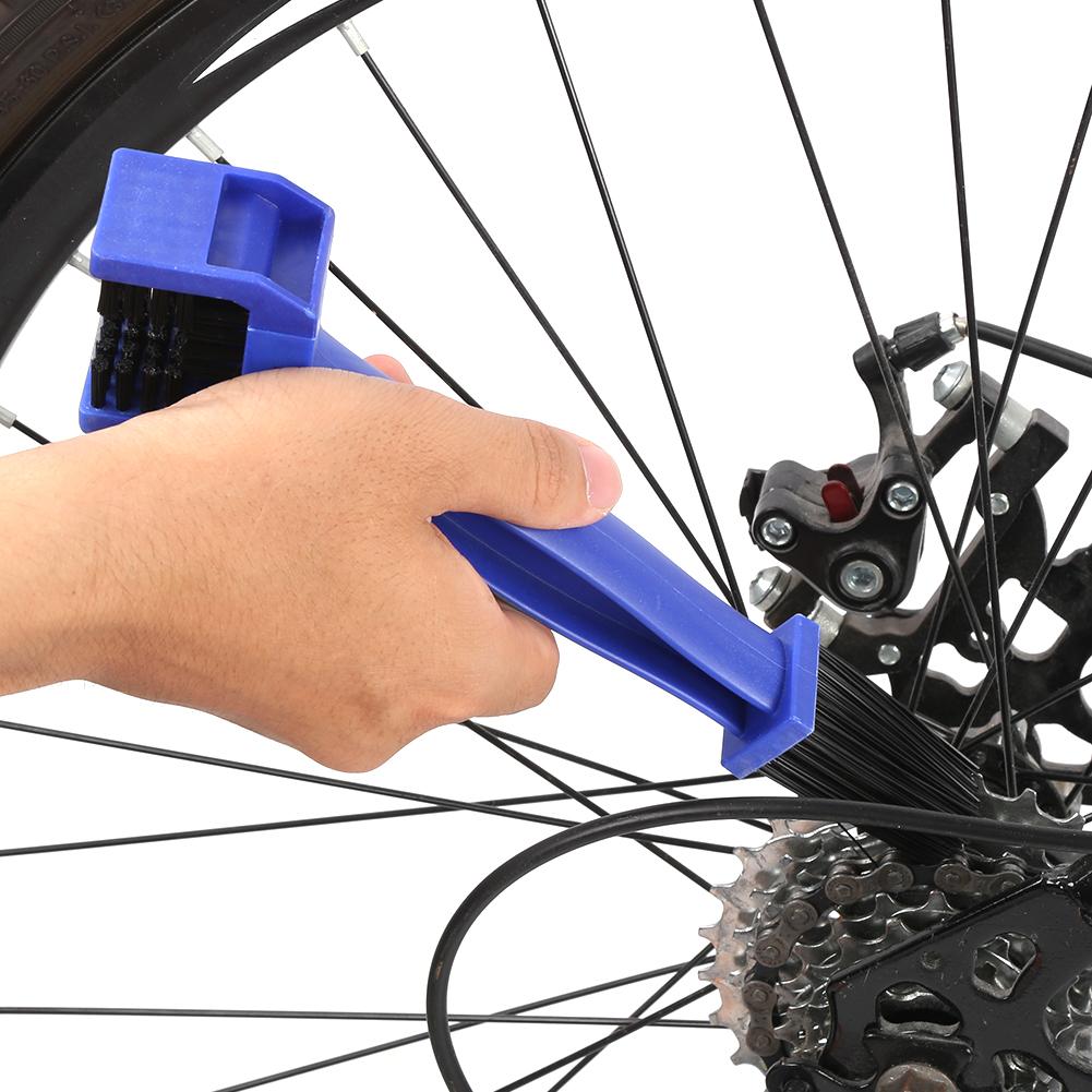 6PCS Cycling Maintenance Equipment Mountain Bike Chain Brush Cleaner Cleaning Tool Kit
