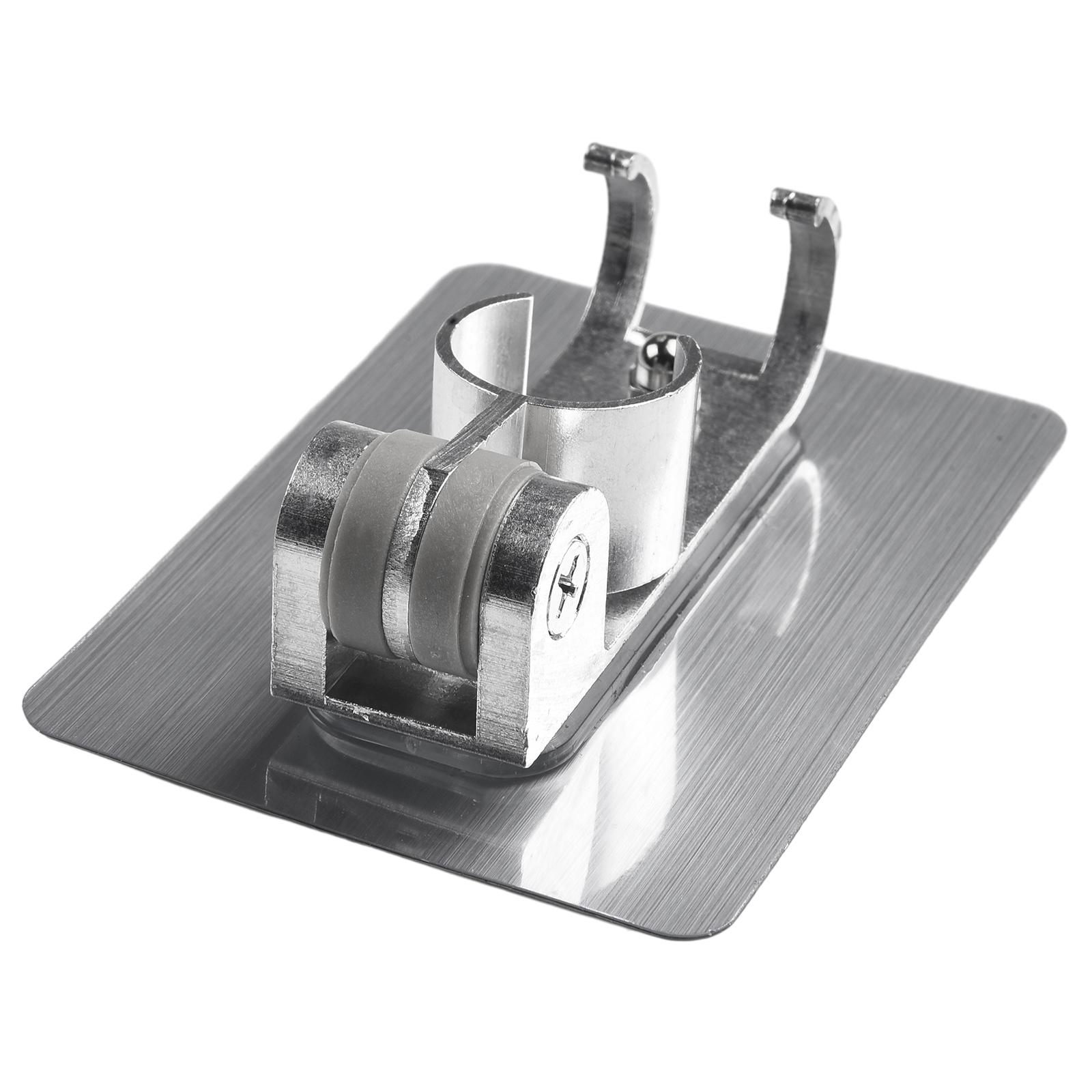 Shower Head Holder Adjustable Bracket Black Holder серебряный