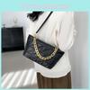 New 2024 Spring Fashion Women's Shoulder Bag Street Trendy Chain Bag