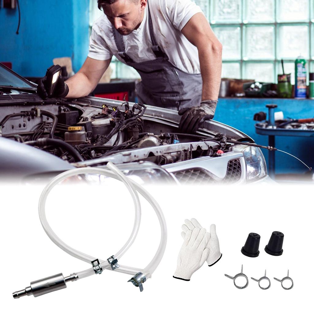 Brake Bleeder Hose Vehicle Brake Exhaust Hose Professional Clutch Bleeder Pipe Kit For Racing Garage Truck Motorcycle