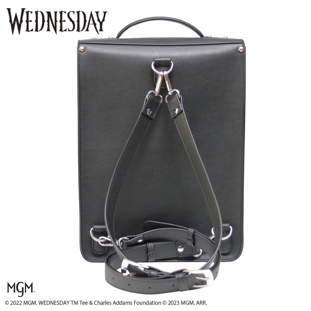 [Dream Rush] Wednesday Replica Backpack/Rucksack/2-Way Bag/Addams Family Cosplay