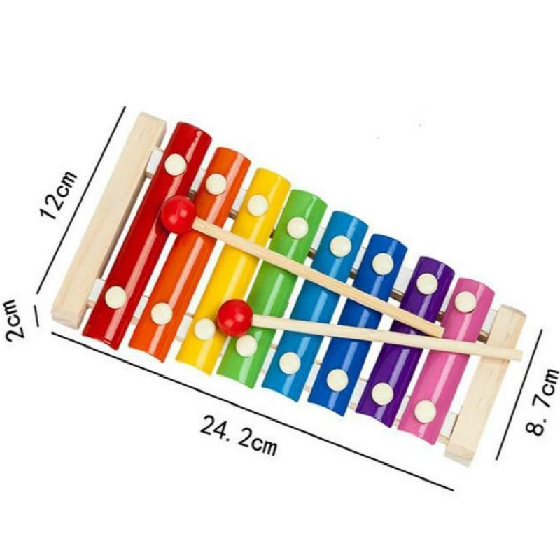 Baby Music Instrument Toy Wooden Xylophone Children Kids Musical Funny Toys For Baby Girls Educational Toys Gifts Baby