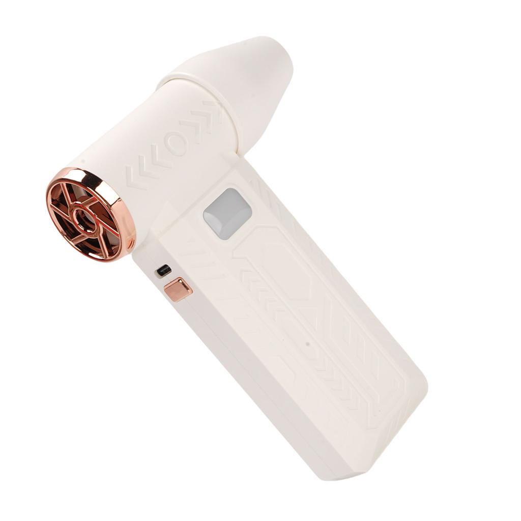 Electric Air Duster Rechargeable Multifunctional Jet Dry Blower for Outdoor Camping and Travel Adventures White