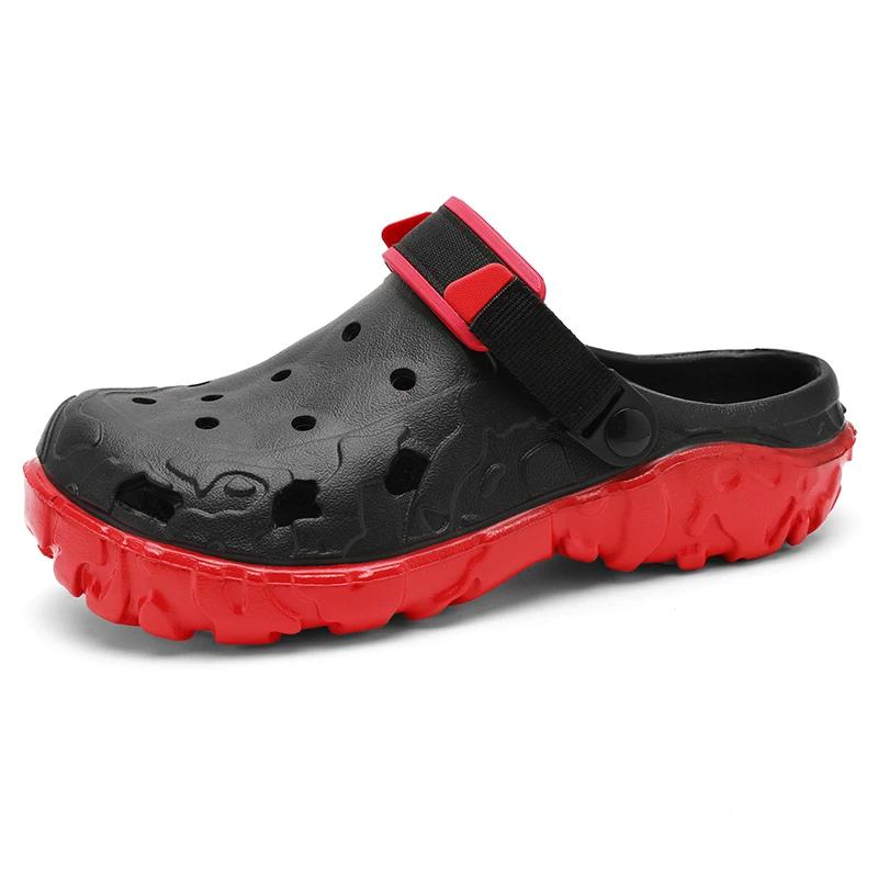 

Summer Men Beach Sandals Clogs Outdoor Garden Shoes Water Shoes with Holes Soft Rubber Slippers Cholas Man Zuecos Hombre 47