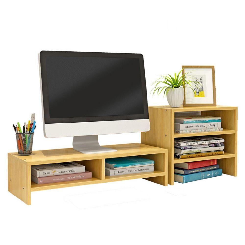Eyesight Protection Office Laptop Riser Easy Assemble Elevated Computer Holder  Workstation