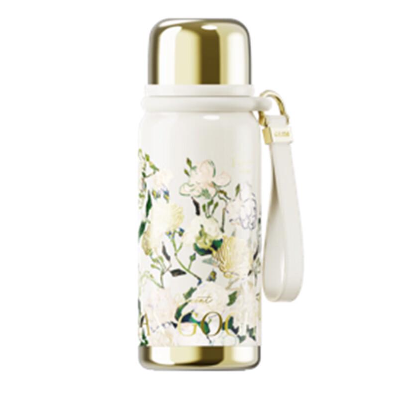 GEMEFAN Van Gogh Floral Series Thermos Cup