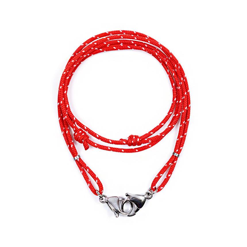 JBANS CLASSIC Slim Strap Adjustable Knot Glasses Chain And Mask Necklace (C2001-An661_Bk)