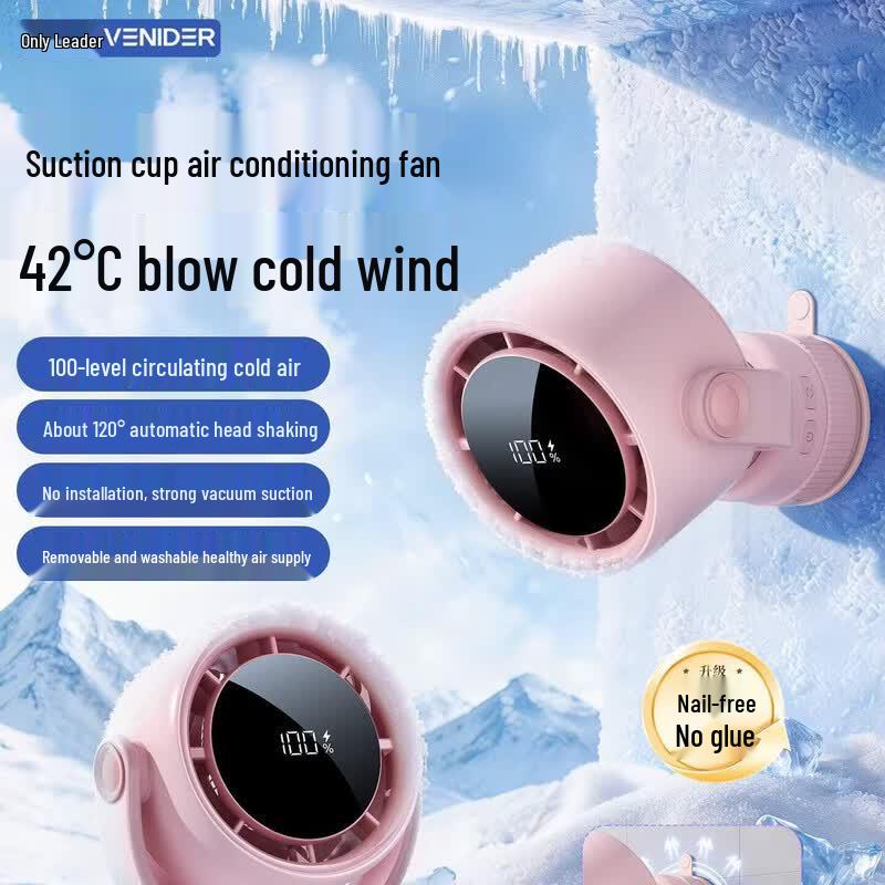 VENIDER Portable Oscillating Desk Fan