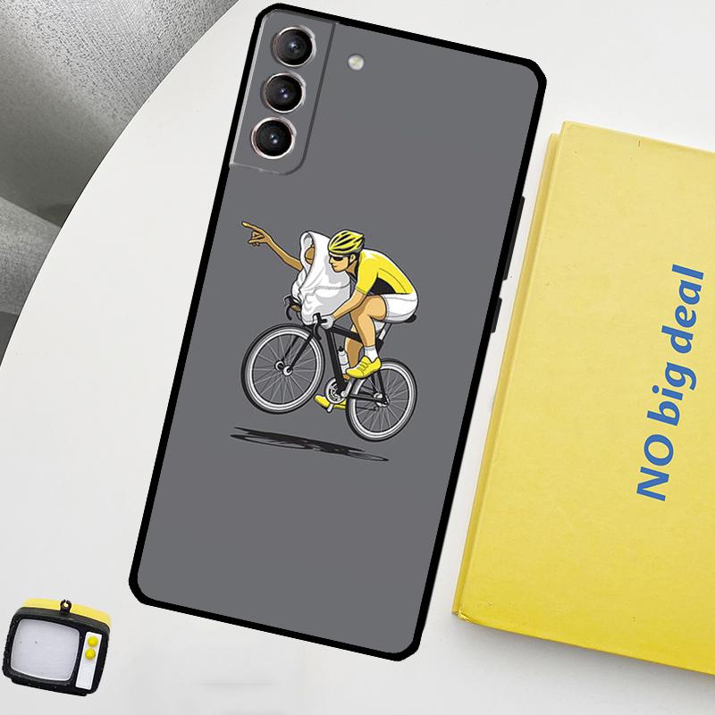 

Cycling Bike Phone Case For Samsung Galaxy S26 S24 Ultra S20 S21 S22 S23 Plus S10 S24 FE S25 Ultra Cover Galaxy S25 Plus