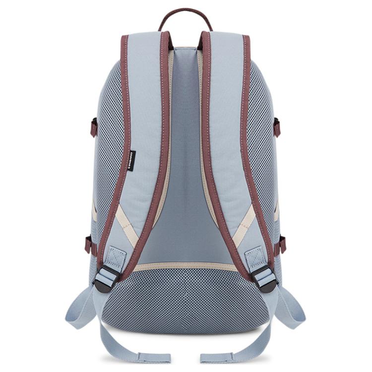 New Converse Polyester Backpack Unisex Blue & Brown 10027985-A02