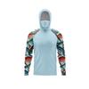 New Men's and Women's Hooded Fishing Shirts with Face Shields, Neck Protection, Sun Protection, Long Sleeved Hoodies