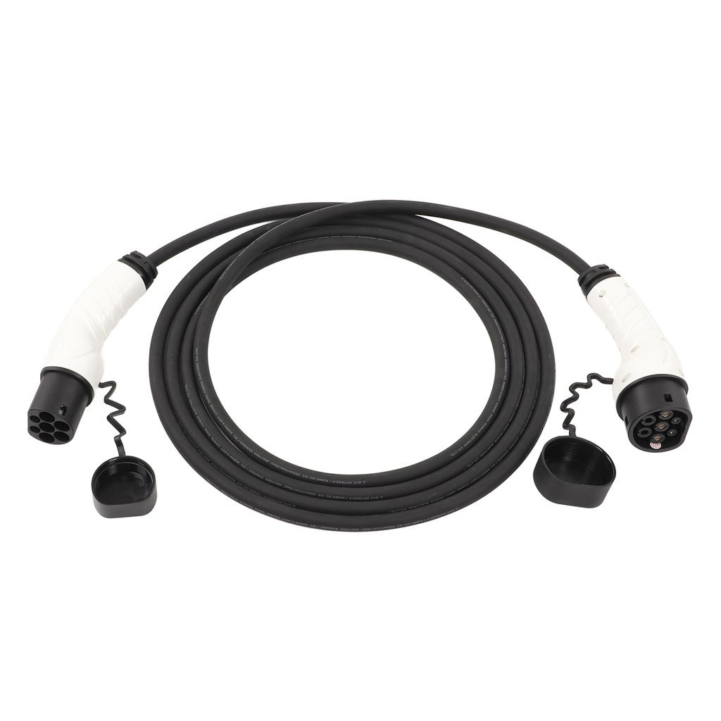 EV Charging Cable 250V 16A Type 2 To Type 2 3.6kW 5m Single Phase IP55 Waterproof for Electric Vehicles