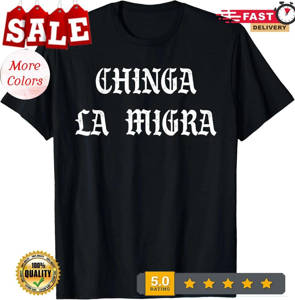 

Subtle Chinga La Migra Shirt Anti Ice Vintage Abolish Ice Shirt Anti Trump Shirt 2XL