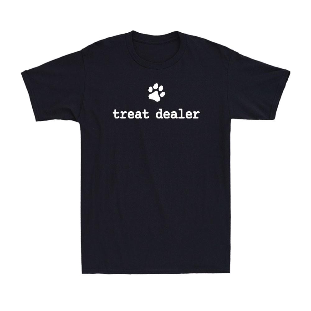 Dog Treat Dealer Funny Humor Dog Owner Dog Treats Dog Lovers Men s T-Shirt S