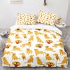 Cartoon Dog Animals Duvet Cover King Queen Size Lovely Pet Puppy Bedding Set For Kids Boys Girls Wildlife Polyester Quilt Cover