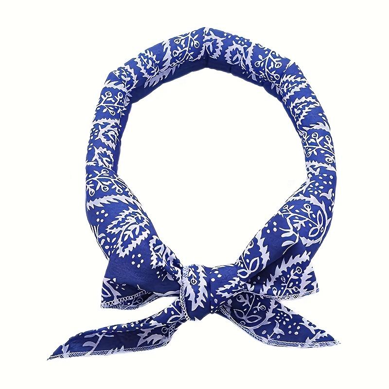 Ice Cooling Scarf Neck Wrap Headband Cooling Bandana Unisex Sun Protection Wristband Hair Tie for Sports Outdoor Activities